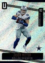 2019 Panini Unparalleled Base Set Jason Witten #110 card