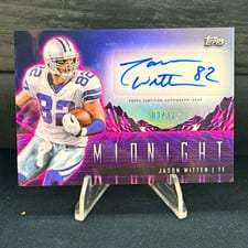 2024 Topps Midnight Horizon Signatures Jason Witten #HZS-JW card