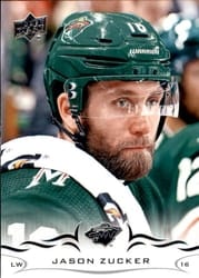 2018-19 Upper Deck Base Set Jason Zucker #343 card