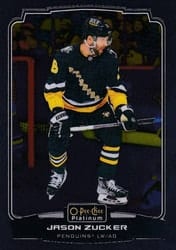 2022-23 O-Pee-Chee Platinum Base Set Jason Zucker #172 card