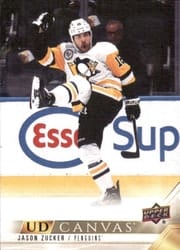 2022-23 Upper Deck UD Canvas Jason Zucker #C329 card