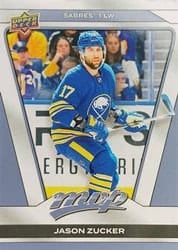 2025-26 Upper Deck MVP Base Set Jason Zucker #31 card
