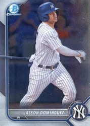 2022 Bowman Chrome Prospects Jasson Dominguez #BCP-244 card