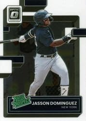2022 Donruss Optic Rated Prospects Jasson Dominguez #RP-2 card