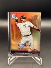 2023 Bowman Chrome 2022 AFL Fall Stars Autographs Jasson Domínguez #AFLS-1 card