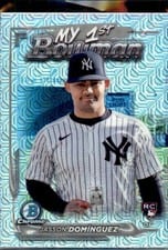 2024 Bowman Chrome My 1st Bowman Jasson Domínguez #M1B-32 card