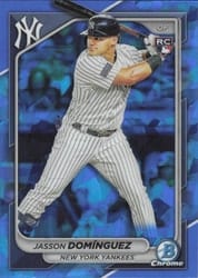 2024 Bowman Chrome Sapphire Edition Base Set Jasson Domínguez #94 card