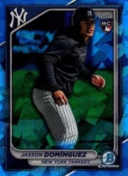 2024 Bowman Chrome Sapphire Edition Base Set Jasson Domínguez #94b card