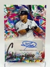 2024 Bowman's Best Showpieces Autographs Jasson Domínguez #BSA-JD card