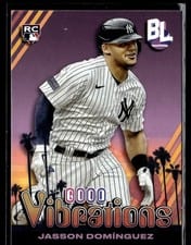 2024 Topps Big League Good Vibrations Jasson Domínguez #GV-22 card
