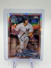 2024 Topps Chrome 1989 Topps Baseball Jasson Domínguez #89CB-12 card