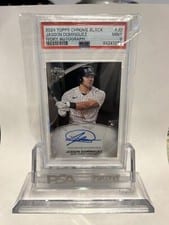 2024 Topps Chrome Black Ivory Autographs Jasson Domínguez #CPA-JD card