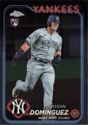2024 Topps Chrome Update Base Set Jasson Domínguez #USC70 card