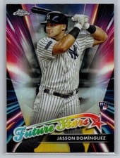 2024 Topps Chrome Update Future Stars Jasson Domínguez #FSU-12 card