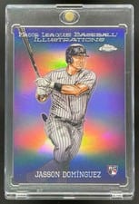 2024 Topps Chrome Update MLB Illustrations Jasson Domínguez #MLBI-2 card