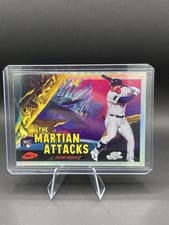 2024 Topps Cosmic Chrome The Martian Attacks Jasson Domínguez #TMA-3 card