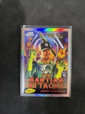 2024 Topps Cosmic Chrome The Martian Attacks Jasson Domínguez #TMA-5 card