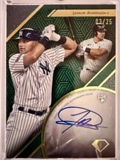 2024 Topps Diamond Icons Diamond Drip Autographs Jasson Domínguez #DDA-JD card