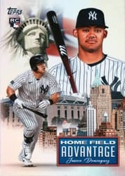 2024 Topps Home Field Advantage Jasson Domínguez #HFA-12 card