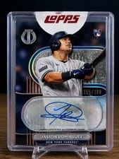 2024 Topps Tribute Autographs Jasson Domínguez #TA-JD card