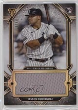 2024 Topps Triple Threads Single Jumbo Relics Jasson Domínguez #SJR-DOM2 card
