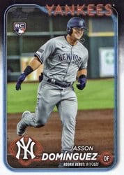 2024 Topps Update Base Set Jasson Domínguez #US175 card