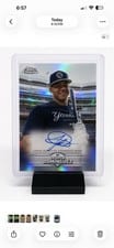 2025 Stadium Club Chrome Autographs Jasson Domínguez #SCCA-JD card