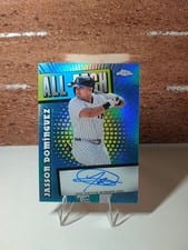 2025 Topps Chrome All-Etch Autographs Jasson Dominguez #CAE-JD card