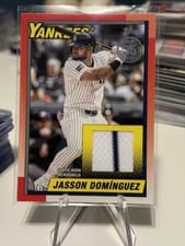 2025 Topps Update 1990 Topps Baseball Relics Jasson Domínguez #90RU-JD card