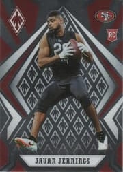 2020 Panini Phoenix Base Set Jauan Jennings #196 card