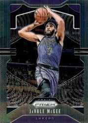 2019-20 Panini Prizm Base Set JaVale McGee #225 card