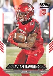 2021 Score Base Set Javian Hawkins #315 card