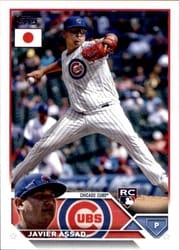 2023 Topps Japan Edition Base Set Javier Assad #71 card