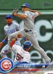 2018 Topps Base Set Javier Baez #265 card