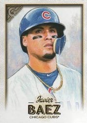 2018 Topps Gallery Base Set Javier Baez #17 card