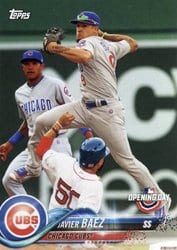 2018 Topps Opening Day Base Set Javier Baez #26 card