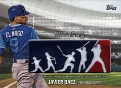 2018 Topps Players Weekend Logo Patches Javier Baez #PWP-JZ card