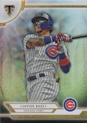 2018 Topps Triple Threads Base Set Javier Baez #35 card