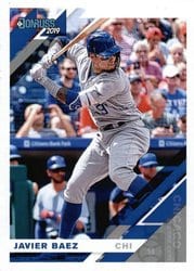 2019 Donruss Base Set Javier Baez #165 card