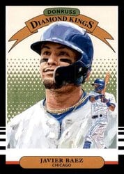 2019 Donruss Base Set Javier Baez #22 card