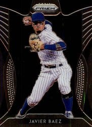 2019 Panini Prizm Base Set Javier Baez #172 card