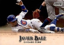 2019 Stadium Club Base Set Javier Baez #10 card