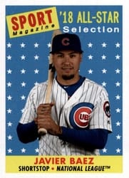 2019 Topps Archives Base Set Javier Baez #303 card