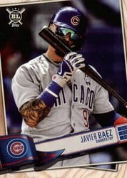 2019 Topps Big League Base Set Javier Baez #215 card
