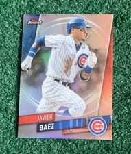 2019 Topps Finest Javier Baez #13 card