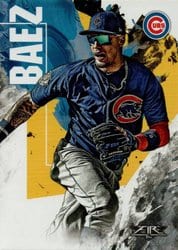 2019 Topps Fire Base Set Javier Baez #29 card