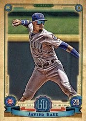2019 Topps Gypsy Queen Base Set Javier Baez #155 card