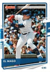 2020 Donruss Base Set Javier Baez #90b card