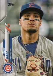 2020 Topps Base Set Javier Baez #300c card