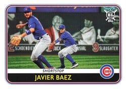 2020 Topps Big League Base Set Javier Baez #93 card